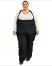 Black Snow Bib Overalls from Snow Country Outerwear Women’s Plus Size Vertex Ski Bibs