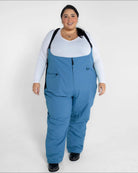 Snow Country Outerwear Women’s Plus Size 1X-6X Vertex Winter Snow Ski Bibs Overalls Regular Short Tall