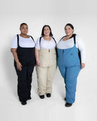 Snow Country Outerwear Women’s Plus Size 1X-6X Vertex Winter Snow Ski Bibs Overalls Regular Short Tall