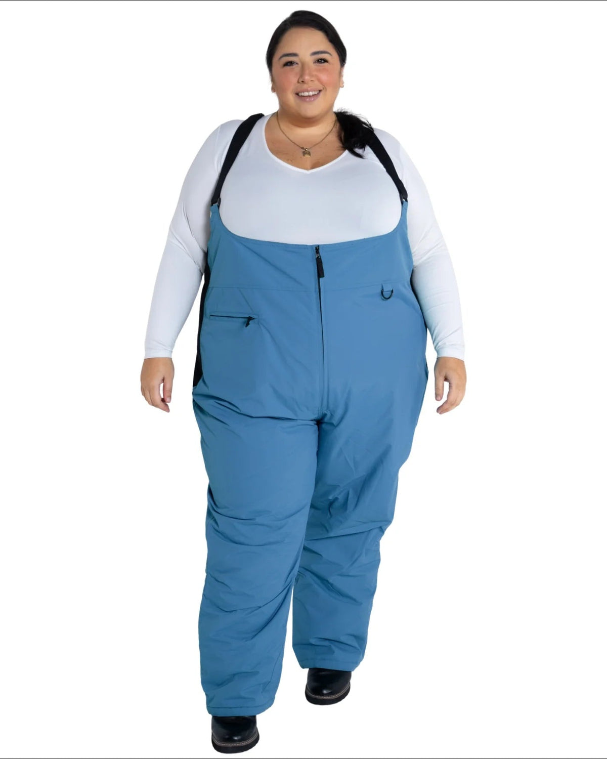 Snow Country Outerwear Women’s Plus Size 1X-6X Vertex Winter Snow Ski Bibs Overalls Regular Short Tall