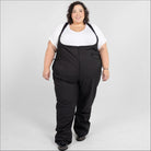 Snow Country Outerwear 1X-6X Plus Size Soft Shell Stretch Ski Snow Bibs Pants