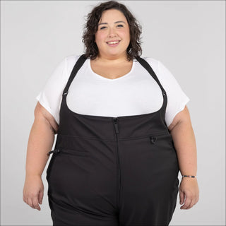 Snow Country Outerwear 1X-6X Plus Size Soft Shell Stretch Ski Snow Bibs Pants