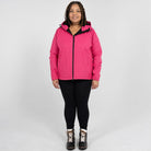 Pulse Womens Plus Size Hooded Soft Shell Jacket 1X CLEARANCE