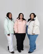 Women’s Plus Size 1X-6X  Insulated Snow Board Jacket Ski Coat Winter Sugarcoat Outerwear