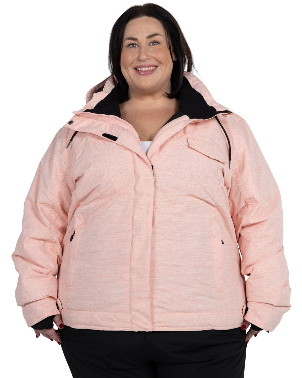 Women’s Plus Size 1X-6X  Insulated Snow Board Jacket Ski Coat Winter Sugarcoat Outerwear