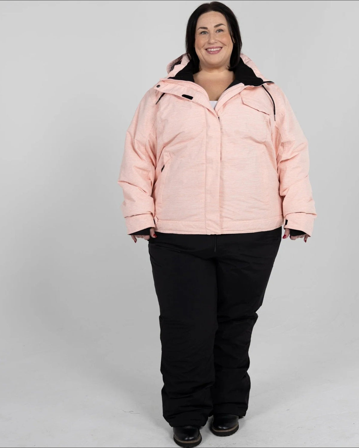 Women’s Plus Size 1X-6X  Insulated Snow Board Jacket Ski Coat Winter Sugarcoat Outerwear