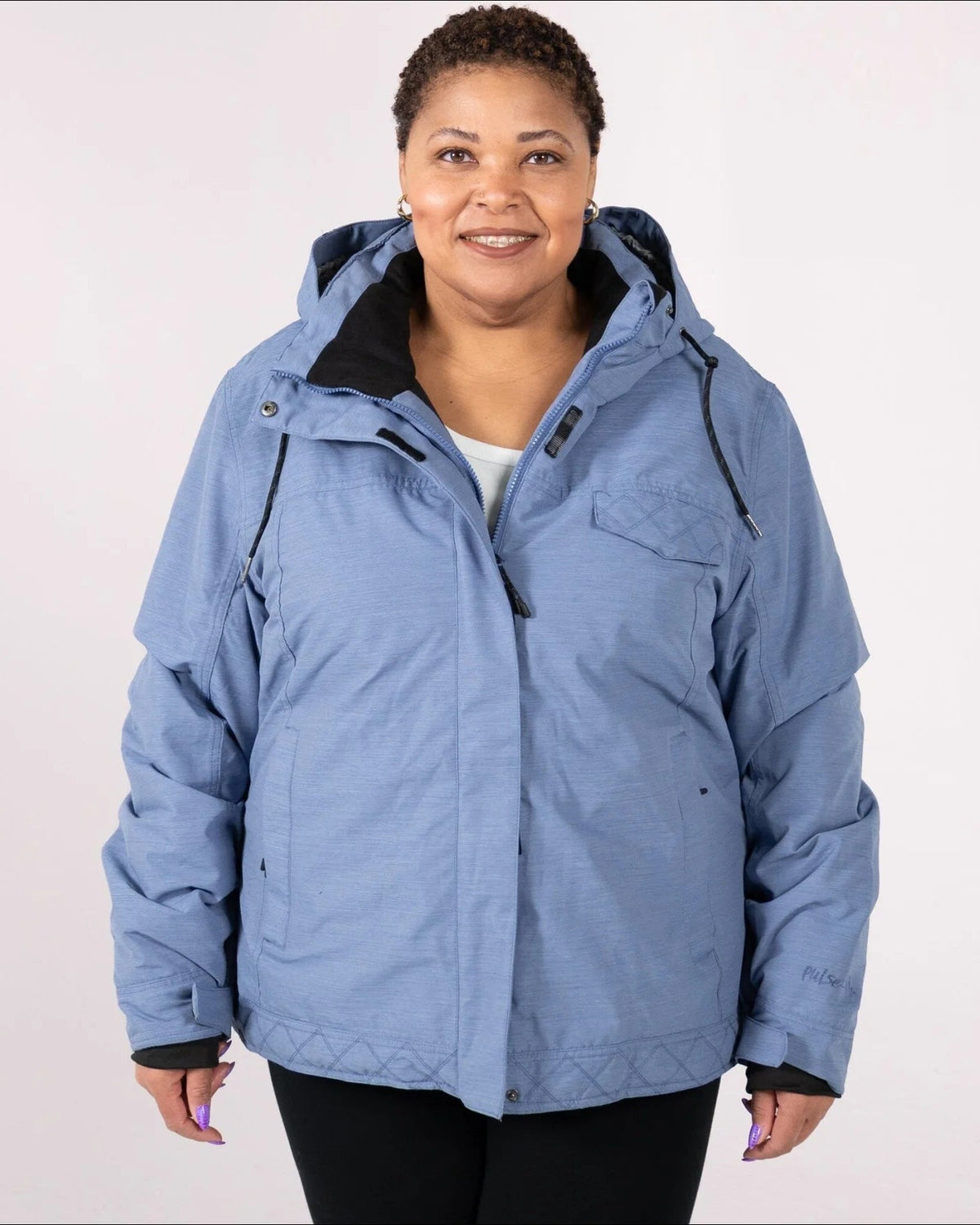 Women’s Plus Size 1X-6X  Insulated Snow Board Jacket Ski Coat Winter Sugarcoat Outerwear