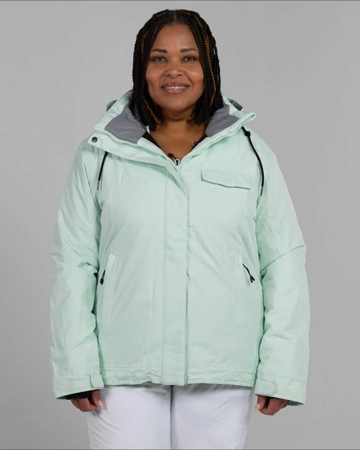 Women’s Plus Size 1X-6X  Insulated Snow Board Jacket Ski Coat Winter Sugarcoat Outerwear