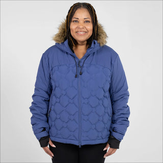 Snow Country Outerwear Women’s Plus Size 1X Ski Coat Jacket Winter Hailstone Alternative Down CLEARANCE