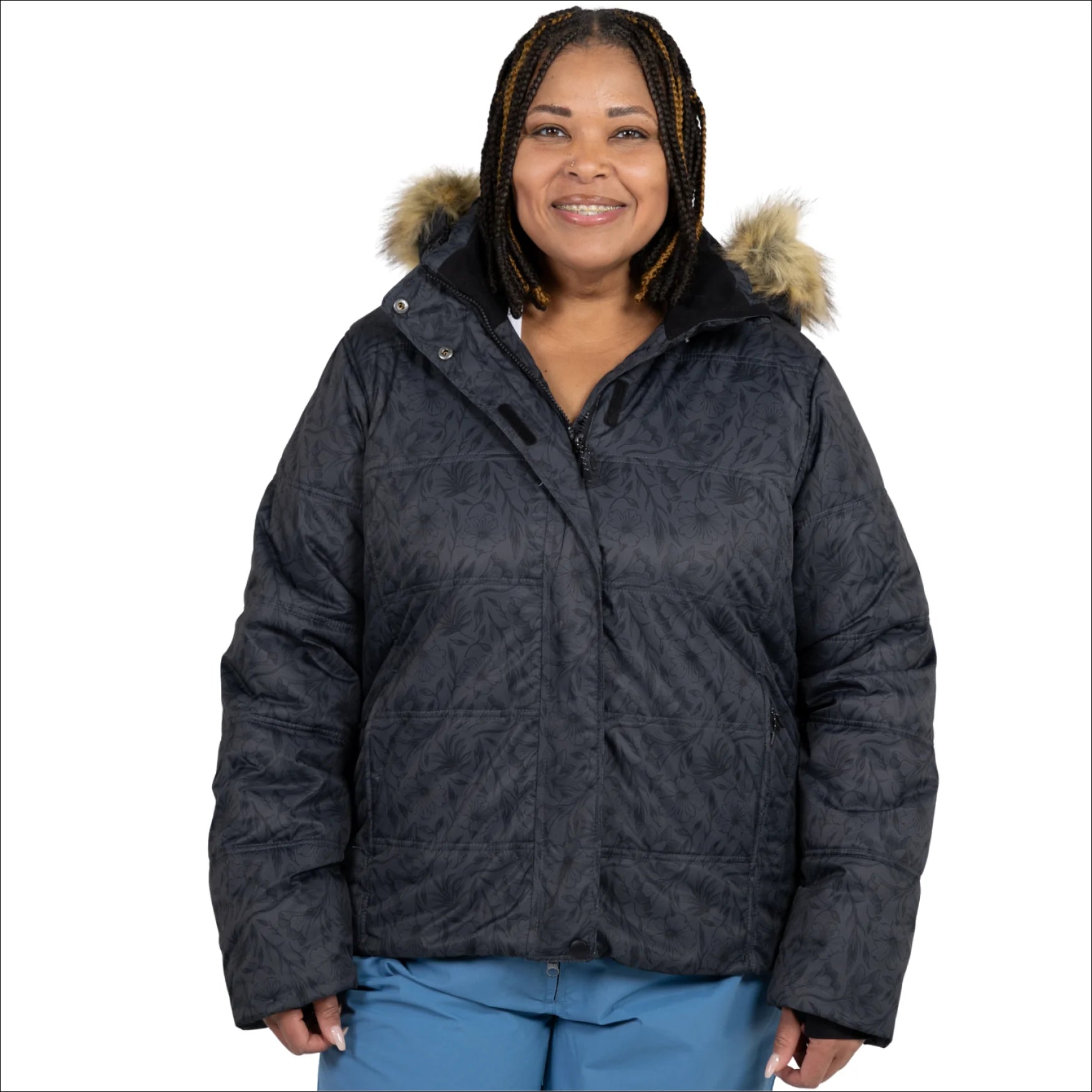 Snow Country Outerwear Womens 1X-6X Plus Size The Aspen Ski Jacket Coat