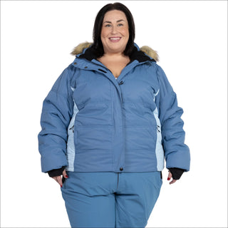 Snow Country Outerwear Womens 1X-6X Plus Size The Aspen Ski Jacket Coat