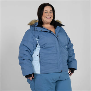 Snow Country Outerwear Womens 1X-6X Plus Size The Aspen Ski Jacket Coat