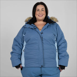 Snow Country Outerwear Womens 1X-6X Plus Size The Aspen Ski Jacket Coat