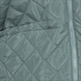 Women’s Plus Size 1X-6X Quilted Long Jacket Savvy Transitional Mid Weight