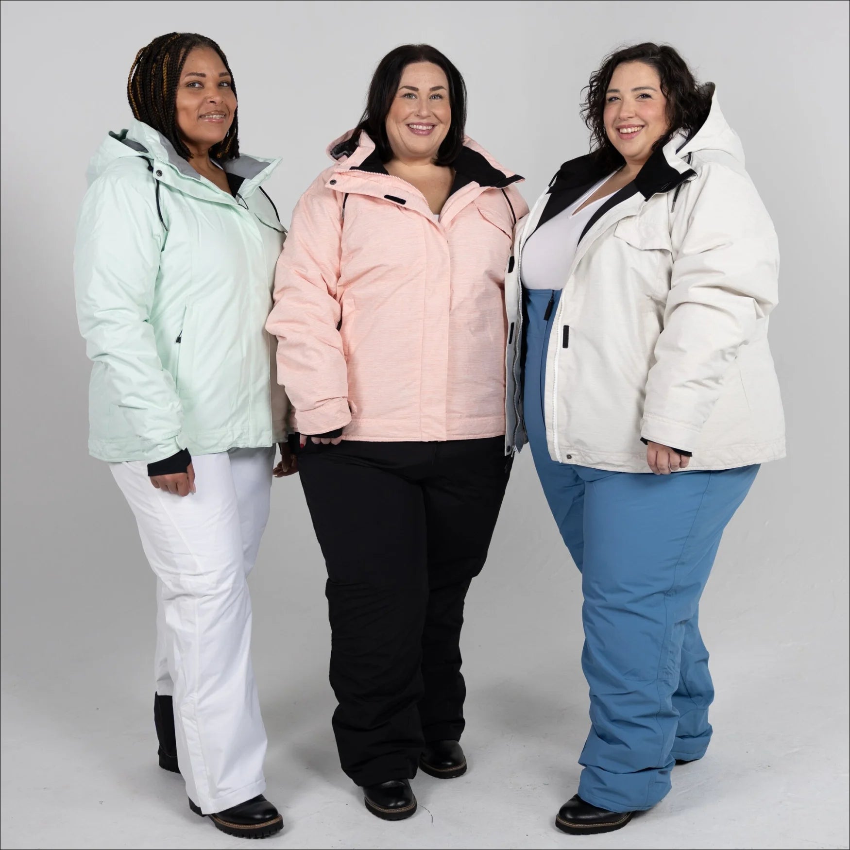 Women’s Plus Size 1X-6X  Insulated Snow Board Jacket Ski Coat Winter Sugarcoat Outerwear