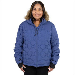 Snow Country Outerwear Women’s Plus Size 1X Ski Coat Jacket Winter Hailstone Alternative Down CLEARANCE
