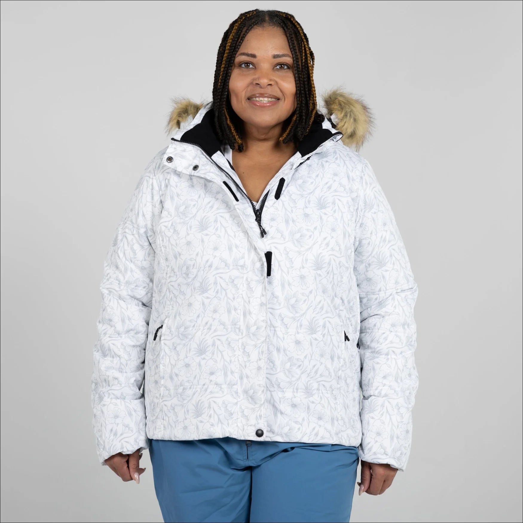 Snow Country Outerwear Womens 1X-6X Plus Size The Aspen Ski Jacket Coat