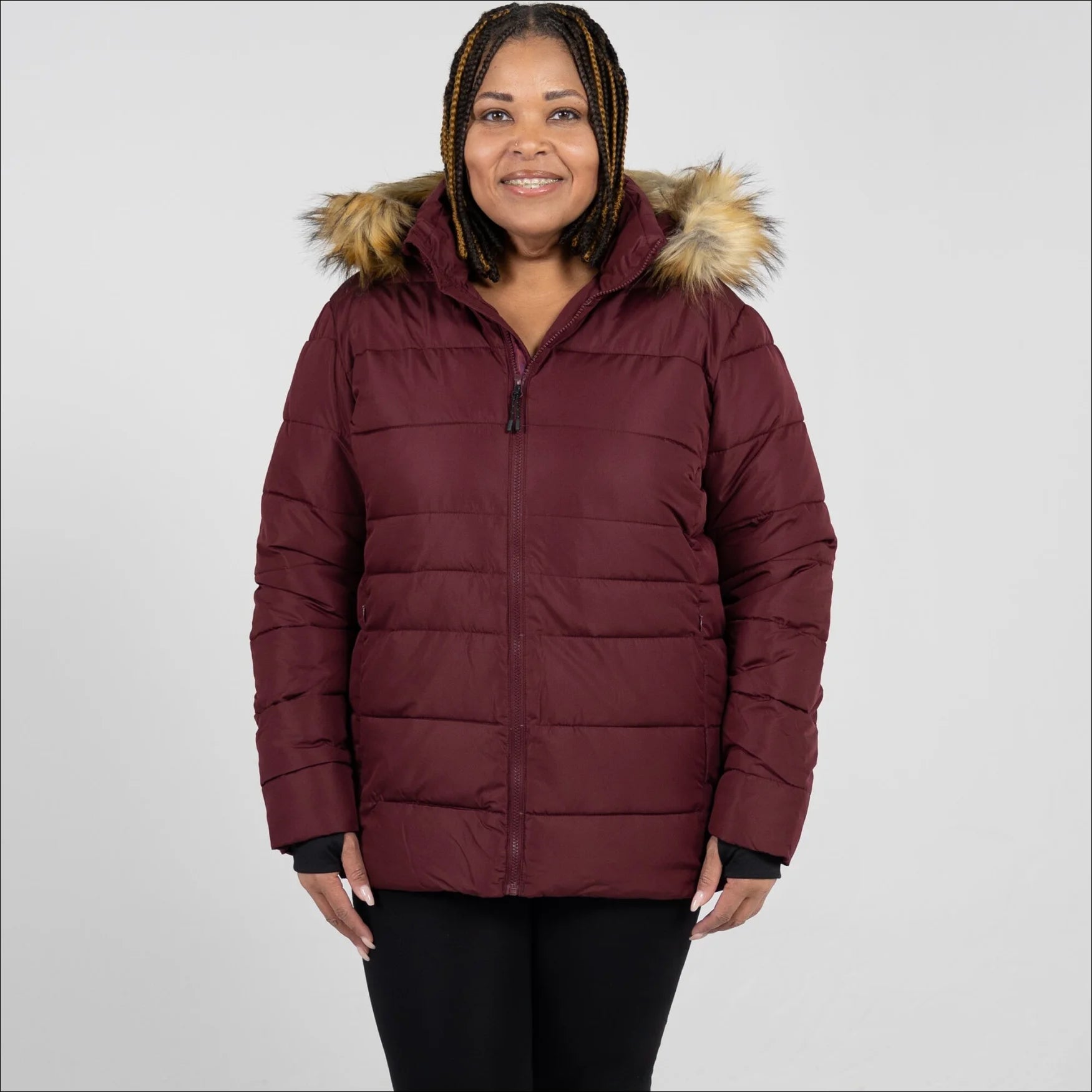 Snow Country Outerwear Women’s Plus Size Winter Ski Coat Jacket 1X-2X Luna