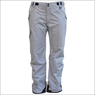 Pulse Mens Technical Insulated Ski Snow Pants Reg Tall S-XL Tall - X-Large / Grey - Mens