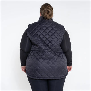 Women’s Plus Size 1X-6X Insulated Quilted Vest Savvy Outerwear