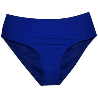 Blue high-waisted underwear from Simply Fit Women’s Plus Size Tankini Bikini Swimsuit Set