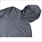 Gray hooded sweatshirt from Snow Country Outerwear Women’s Plus Size Athleisure Wear