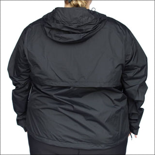 Snow Country Outerwear 1X-6X Women’s Plus Size Packable Rain Jacket Wind Breaker - Women’s Plus Size