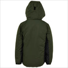 Olive green hooded winter jacket from Snow Country Outerwear for boys Youth S-L