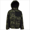 Camouflage hooded insulated snow jacket for boys from Snow Country Outerwear