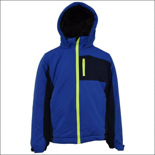 Snow Country Outerwear Boys Youth S-L Insulated Snow Jacket Coat Gravity 8-18 - Small / Blue - Kid’s