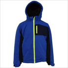 Blue hooded winter jacket from Snow Country Outerwear for boys youth S-L insulated snow coat