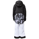 Black and floral ski suit from Snow Country Outerwear for Girls Big Youth winter snow set