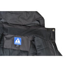 Black jacket interior of Snow Country Outerwear Girls Big Youth Peony Winter Ski Jacket