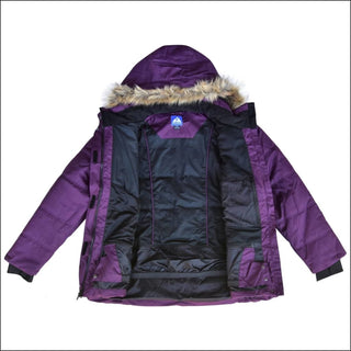 Snow Country Outerwear Girls Big Youth Insulated Winter Ski Jacket Coat Aspens Calling S-L - Kid’s
