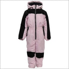 Pink and black snow suit for girls from Snow Country Outerwear Youth Jr One Piece Snow Suit