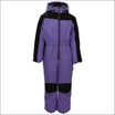 Purple and black Snow Country Outerwear Girl’s Youth Jr One Piece Snow Suit Coveralls