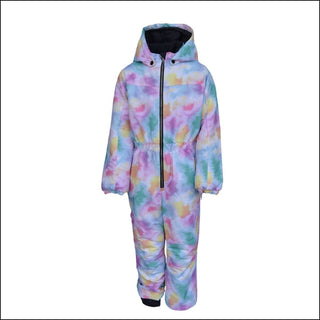 Snow Country Outerwear Girl’s Youth Jr One Piece Snow Suit 7-16 Coveralls - Small / Tie Dye - Kid’s