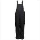 Black snow bib overalls for girls youth Jr winter ski bibs Overland Coveralls