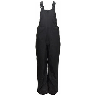 Black snow bib overalls for girls youth Jr winter ski bibs Overland Coveralls
