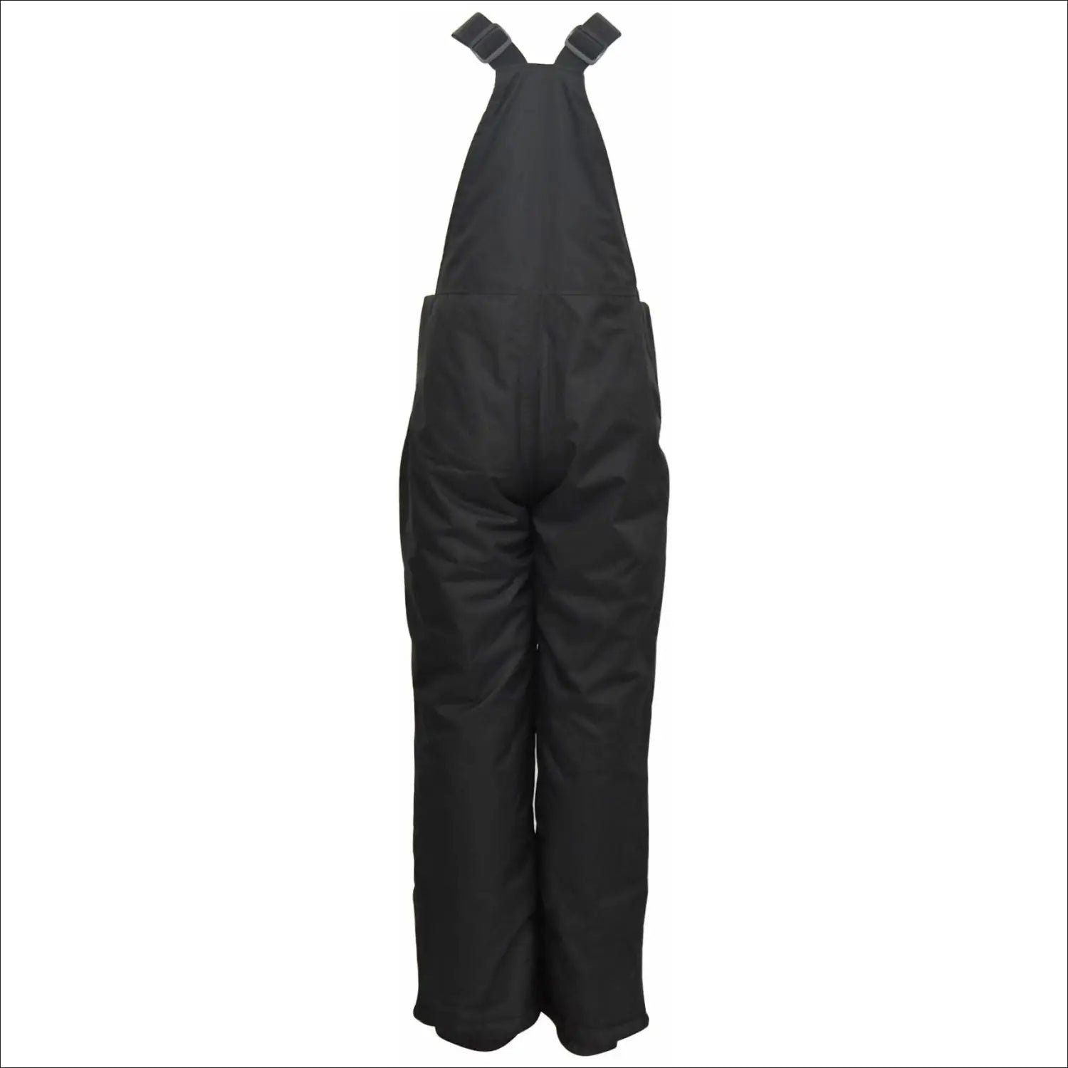 Black insulated bib overalls for girls youth junior winter ski snow country outerwear