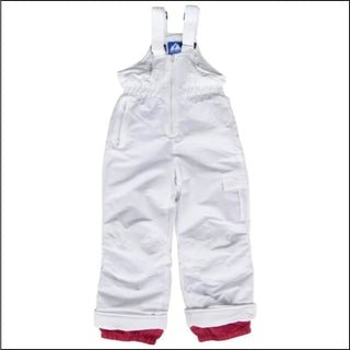 Snow Country Outerwear Little Girls Winter Bib Overalls Snow Skiing 4-7 - Small / White - Kid’s
