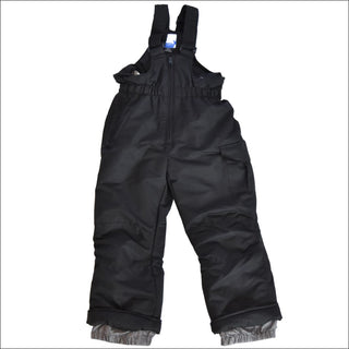 Snow Country Outerwear Little Girls Winter Bib Overalls Snow Skiing 4-7 - Small / Black - Kid’s
