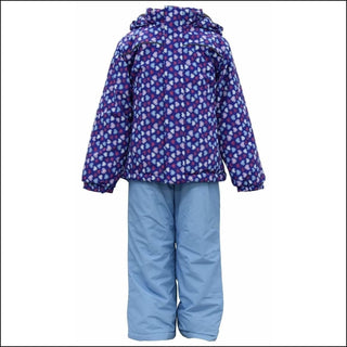 Snow Country Outerwear Little Girls Snowsuit Ski Jacket and Snow Pants Set S-L - Kid’s