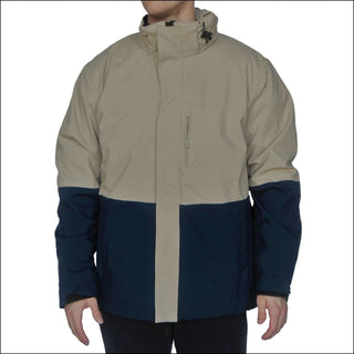 Snow Country Outerwear Men’s Big 2X-7X 3in1 Winter Ski Snow Jacket Coat Altitude II - 2XL / Tan Navy - Men’s