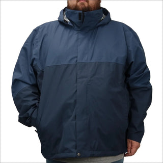 Snow Country Outerwear Men’s Big 3XL-7XL Cloudburst Rain Windbreaker Jacket