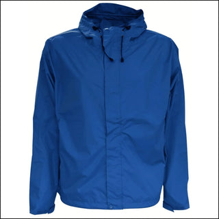 Snow Country Outerwear Mens Big Sizes 3XL-7XL Light Weight Wind Breaker Rain Jacket - 3XL / Blue - Men’s