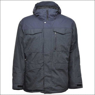 Snow Country Outerwear Men’s M-XL Insulated Winter Ski Snow Winter Jacket Coat Traverse - Medium / Denim - Men’s