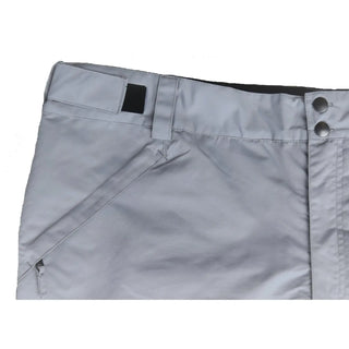 Gray waterproof ski pants for men from Snow Country Outerwear, insulated and winter-ready