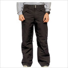 Black snow pants from Snow Country Outerwear, insulated winter ski gear for men