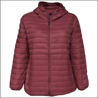 Snow Country Outerwear Women’s 1X-6X Plus Extended Size Packable Down Jacket Hooded Coat - Women’s Plus Size